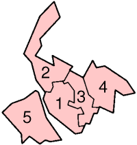 Merseyside's Districts